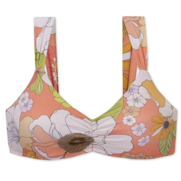 NWT WET SWIMWEAR Haven Top in Retro Floral - L - Picture 1 of 5